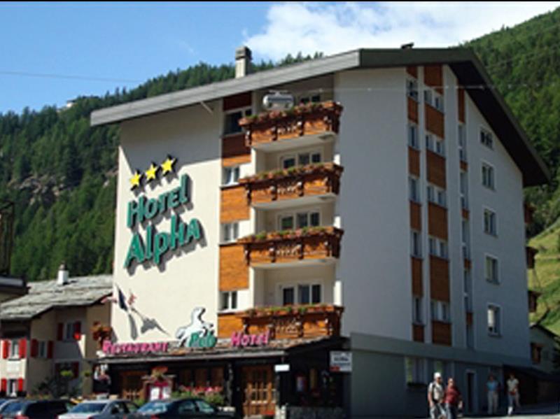 Hotel Alpha Saas-Grund Zewnętrze zdjęcie